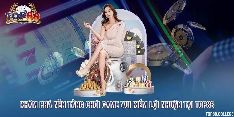 Khám phá nền tảng chơi game vui kiếm lợi nhuận tại Top88